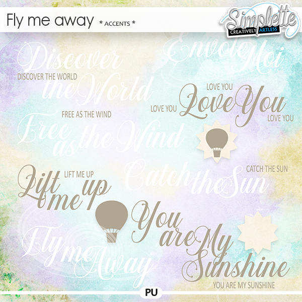 Fly me away (wordarts) by Simplette | Oscraps