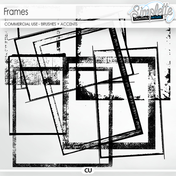 Frames (CU brushes + accents)