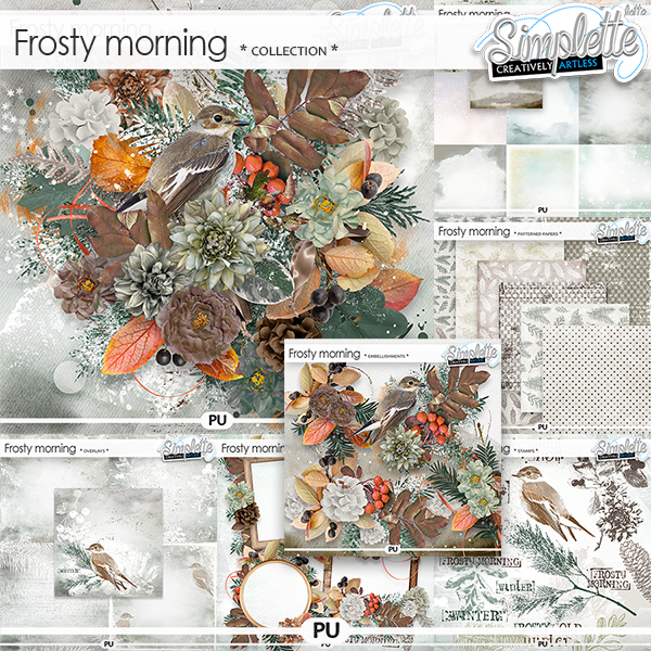 Frosty Morning (collection) by Simplette | Oscraps