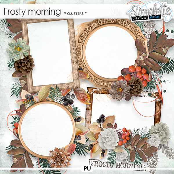 Frosty Morning (clusters) by Simplette | Oscraps