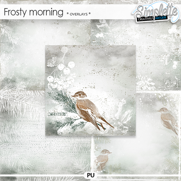 Frosty Morning (overlays) by Simplette | Oscraps