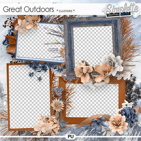 Great Outdoors (clusters) by Simplette