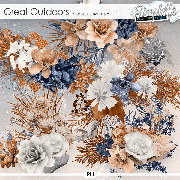Great Outdoors (embellishments) by Simplette