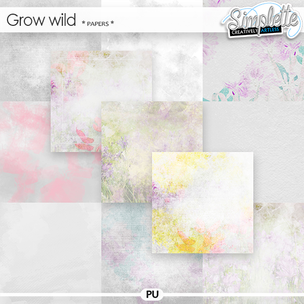 Grow wild (papers) by Simplette