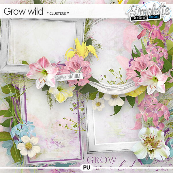Grow wild (clusters) by Simplette
