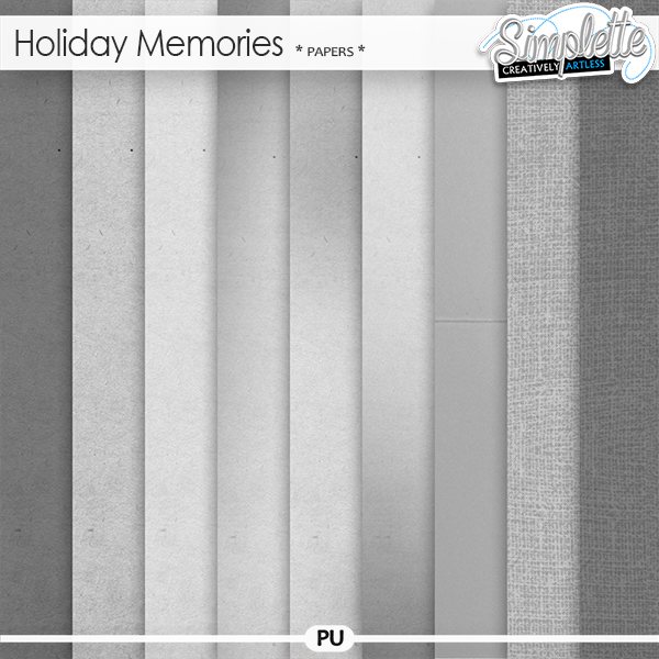 Holiday Memories (papers) Holiday Memories (papers)