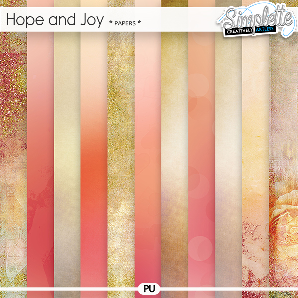 Hope and Joy (papers) by Simplette Hope and Joy (papers) by Simplette