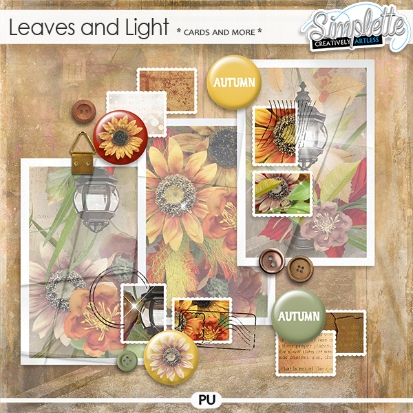 Leaves and Light (cards and more)