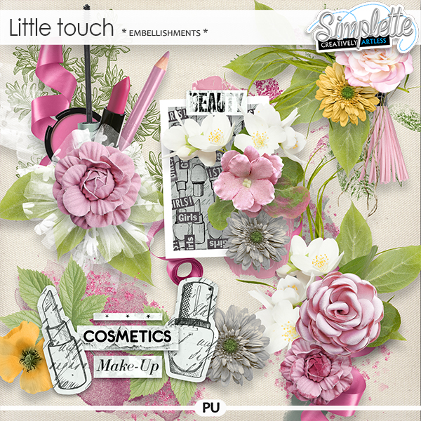 Little Touch (embellishments) by Simplette | Oscraps