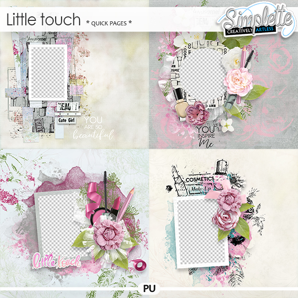 Little Touch (quick pages) by Simplette | Oscraps