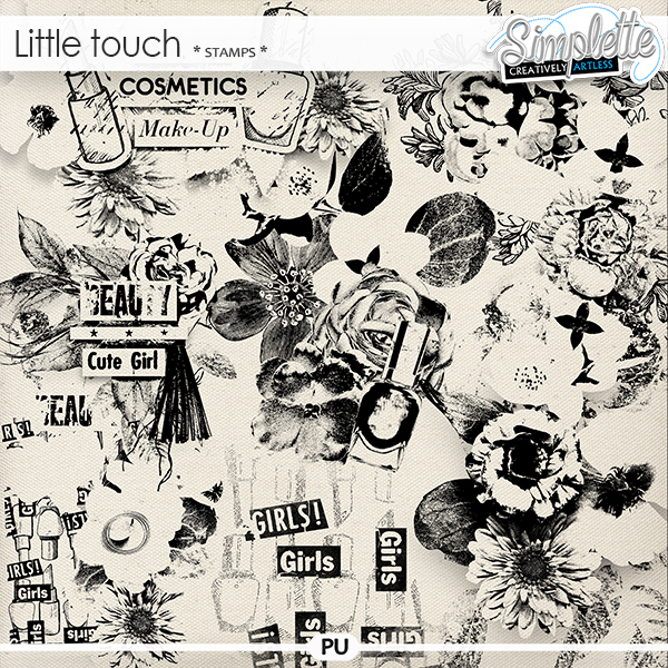Little Touch (stamps) by Simplette | Oscraps
