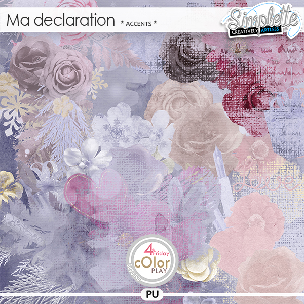 Ma Declaration (accents) by Simplette Ma Declaration (accents) by Simplette