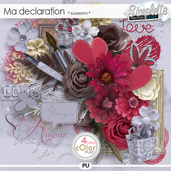 Ma Declaration (elements) by Simplette