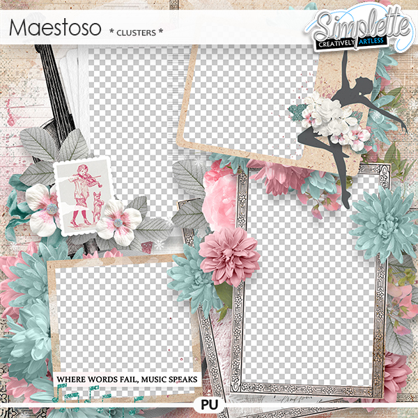 Maestoso (clusters) by Simplette | Oscraps