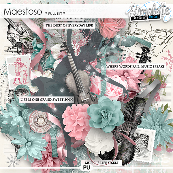 Maestoso (full kit) by Simplette | Oscraps