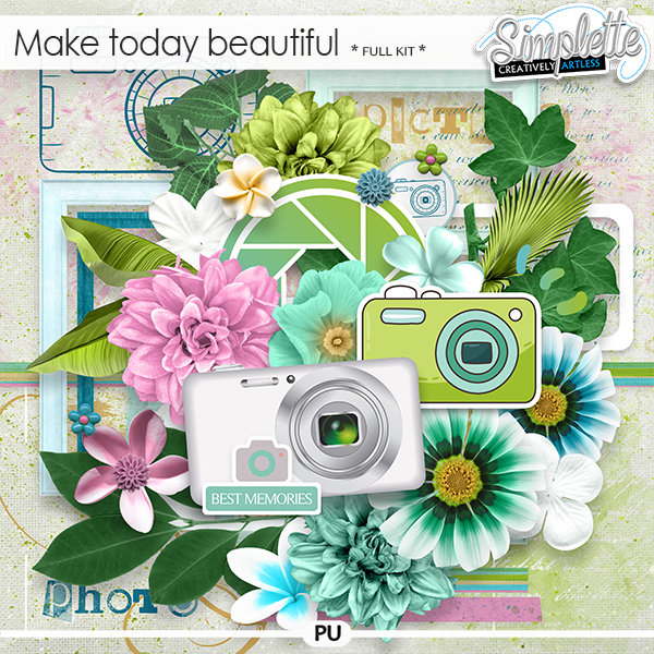 Make today beautiful (full kit) by Simplette