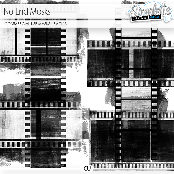 No end masks (CU elements) pack 3 by Simplette
