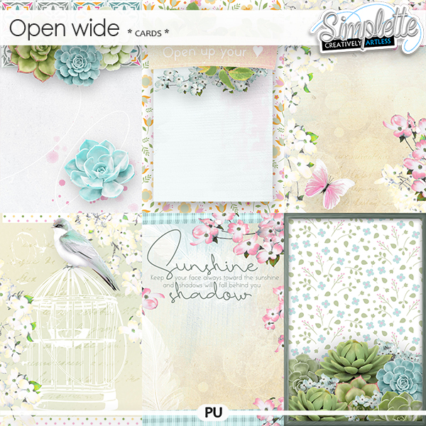 Open Wide (cards) by Simplette Open Wide (cards) by Simplette
