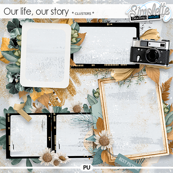 Our life, our story (clusters) by Simplette