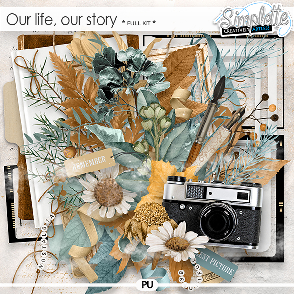 Our life, our story (full kit) by Simplette