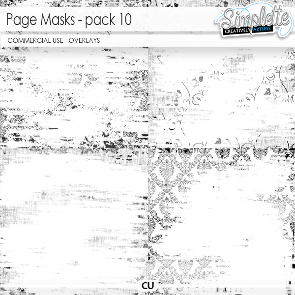 Page masks (CU) pack 10