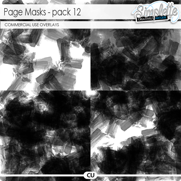 Page masks (CU) pack 12