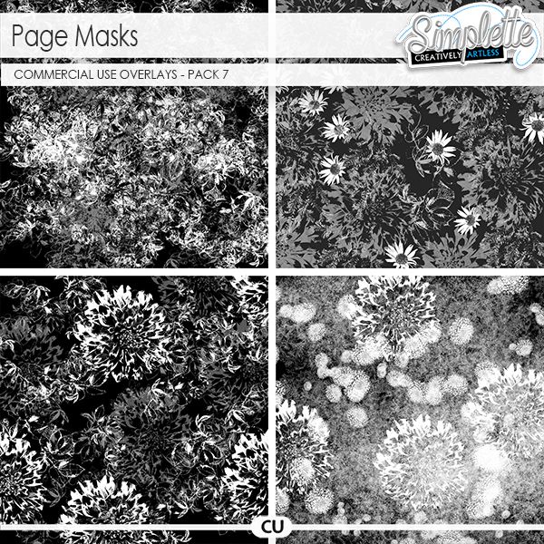 Page masks (CU) pack 7