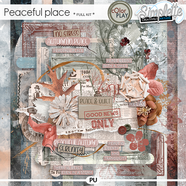 Peaceful Place (full kit) by Simplette