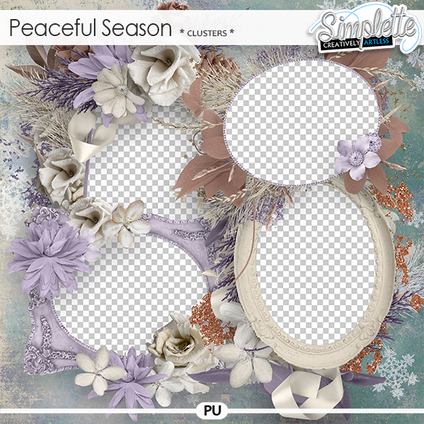 Peaceful Season (clusters) by Simplette Peaceful Season (clusters) by Simplette