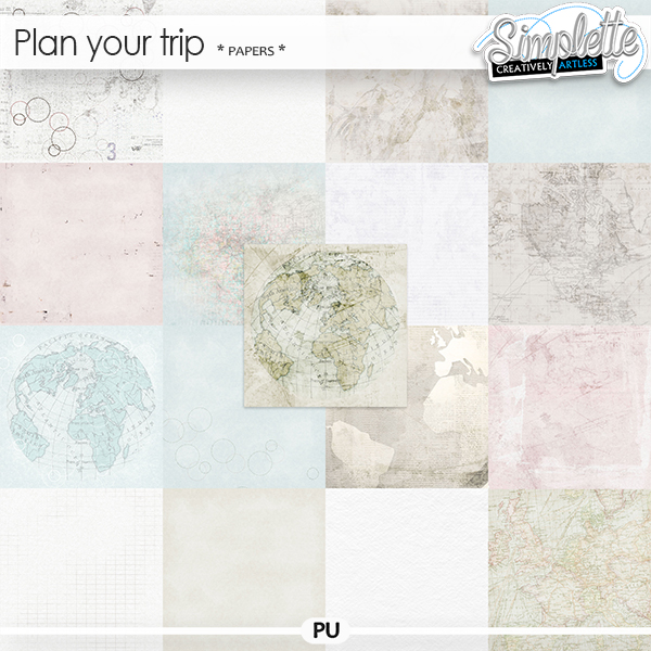 Plan your trip (papers) by Simplette