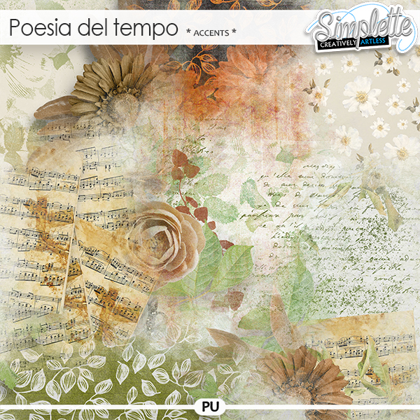 Poesia del tempo (accents) by Simplette | Oscraps
