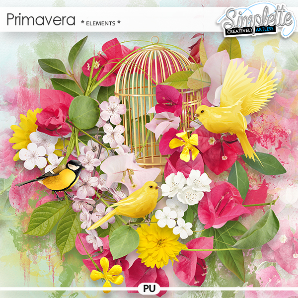 Primavera (elements) by Simplette