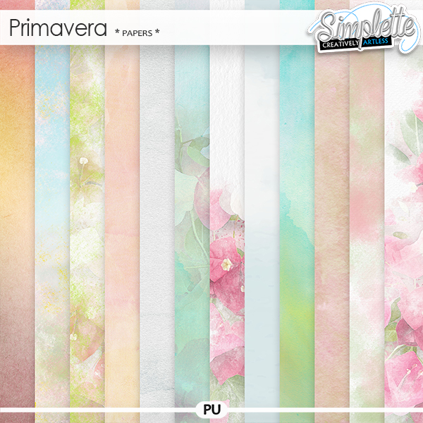 Primavera (papers) by Simplette