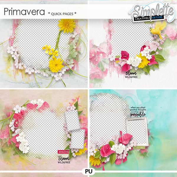Primavera (quick pages) by Simplette