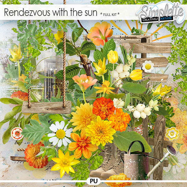 Rendezvous with the sun (full kit) by Simplette