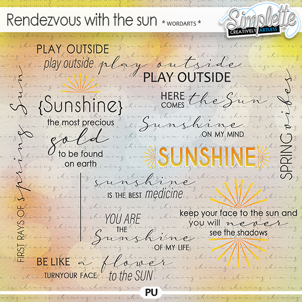 Rendezvous with the sun (wordarts) by Simplette Rendezvous with the sun (wordarts) by Simplette