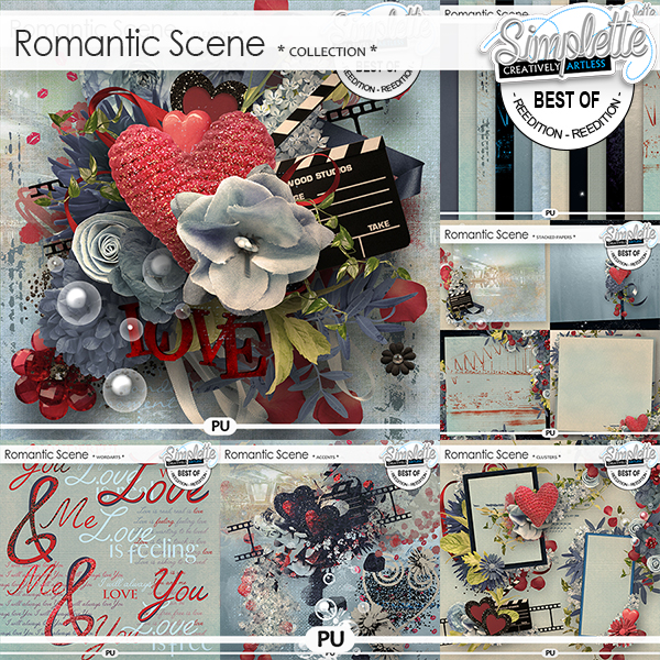 Romantic Scene (collection) by Simplette