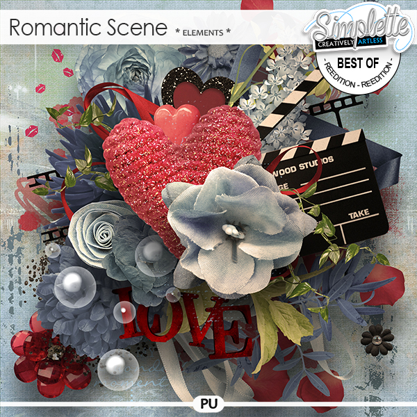 Romantic Scene (elements) by Simplette