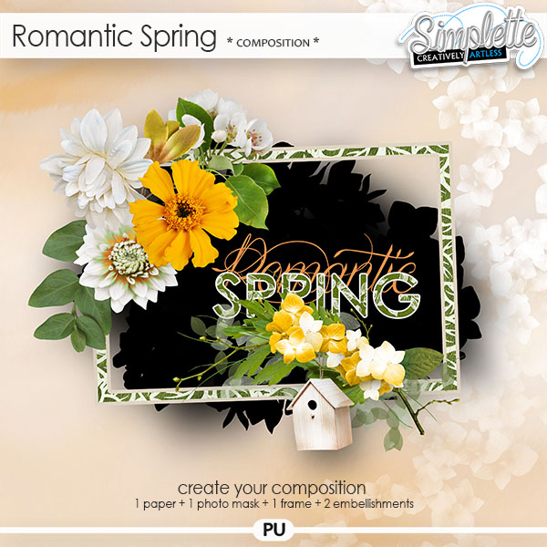 Romantic Spring (composition) by Simplette