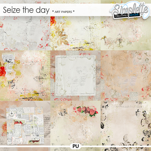 Seize the Day (art papers) by Simplette