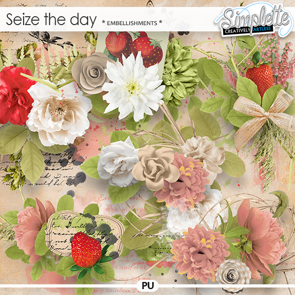 Seize the Day (embellishments) by Simplette
