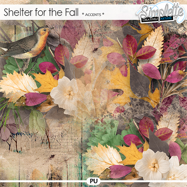 Shelter for the fall (accents) by Simplette | Oscraps