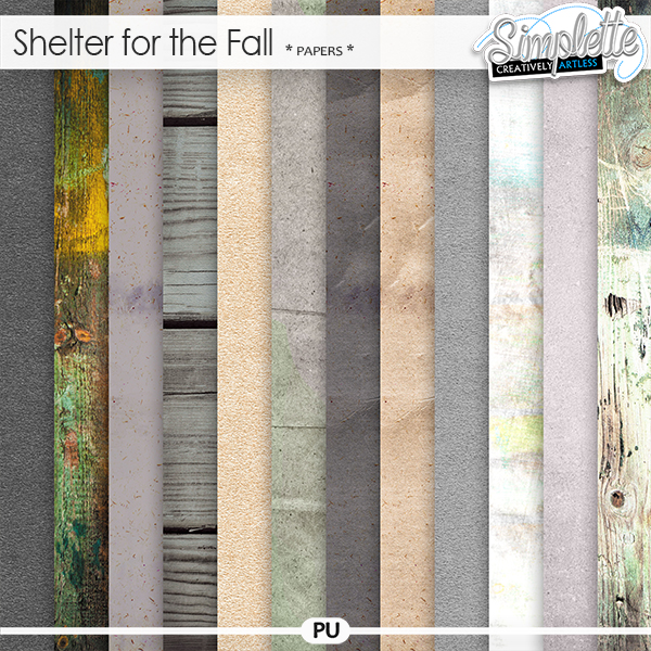 Shelter for the fall (papers) by Simplette | Oscraps