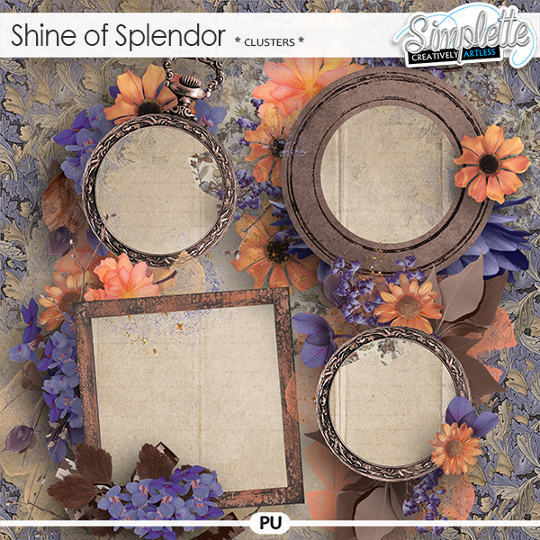 Shine of Splendor (clusters) by Simplette | Oscraps
