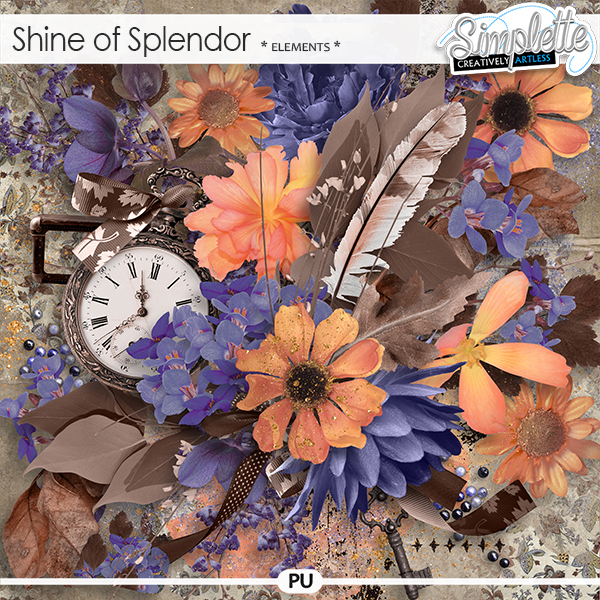 Shine of Splendor (elements) by Simplette | Oscraps