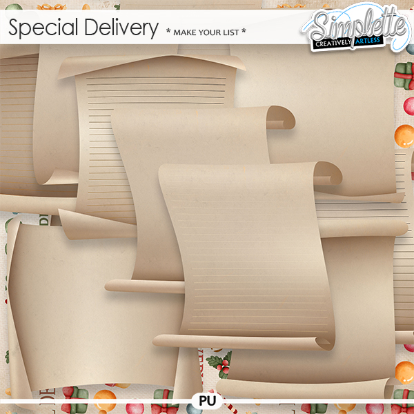 Special Delivery (make your list) by Simplette