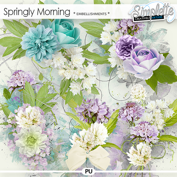 Springly Morning (embellishments) by Simplette
