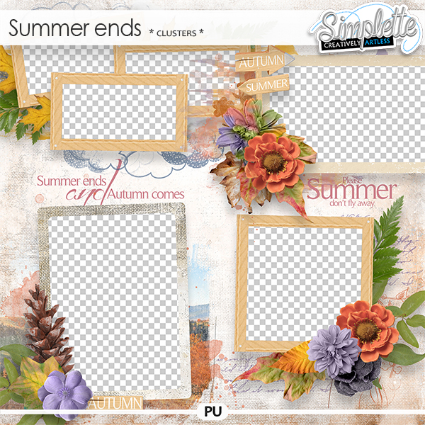 Summer ends (clusters) by Simplette
