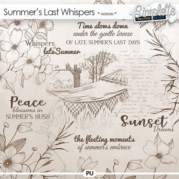 Summer's Last Whispers (addon) by Simplette