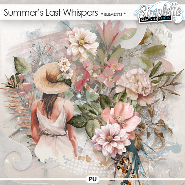 Summer's Last Whispers (elements) by Simplette